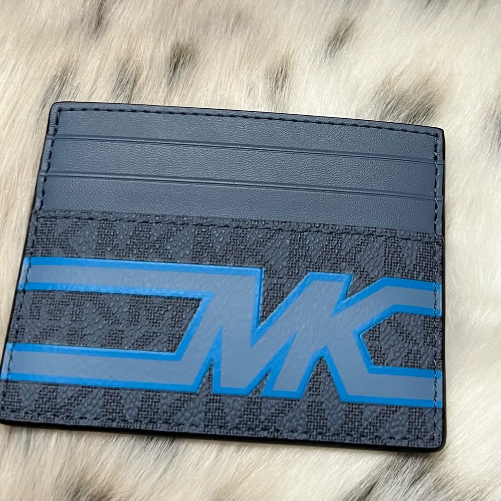 Michael Kors Tall Card Case NWT - Blue